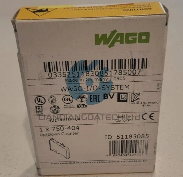 New In Box WAGO 750-404 PLC Module 750-404 750-404