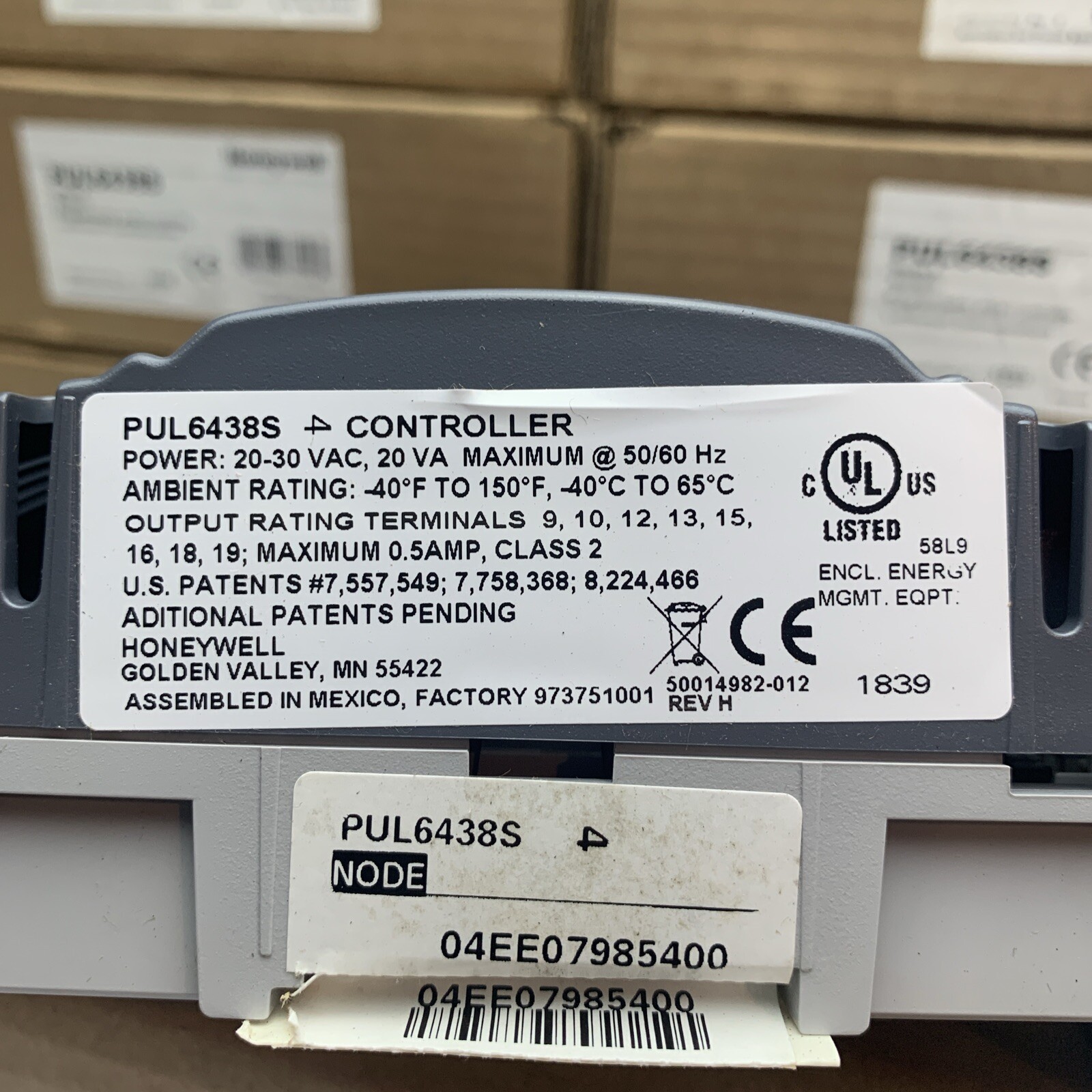 Honeywell PUL6438S Programmable Unitary Controller FAST SHIPPING US Free TAX