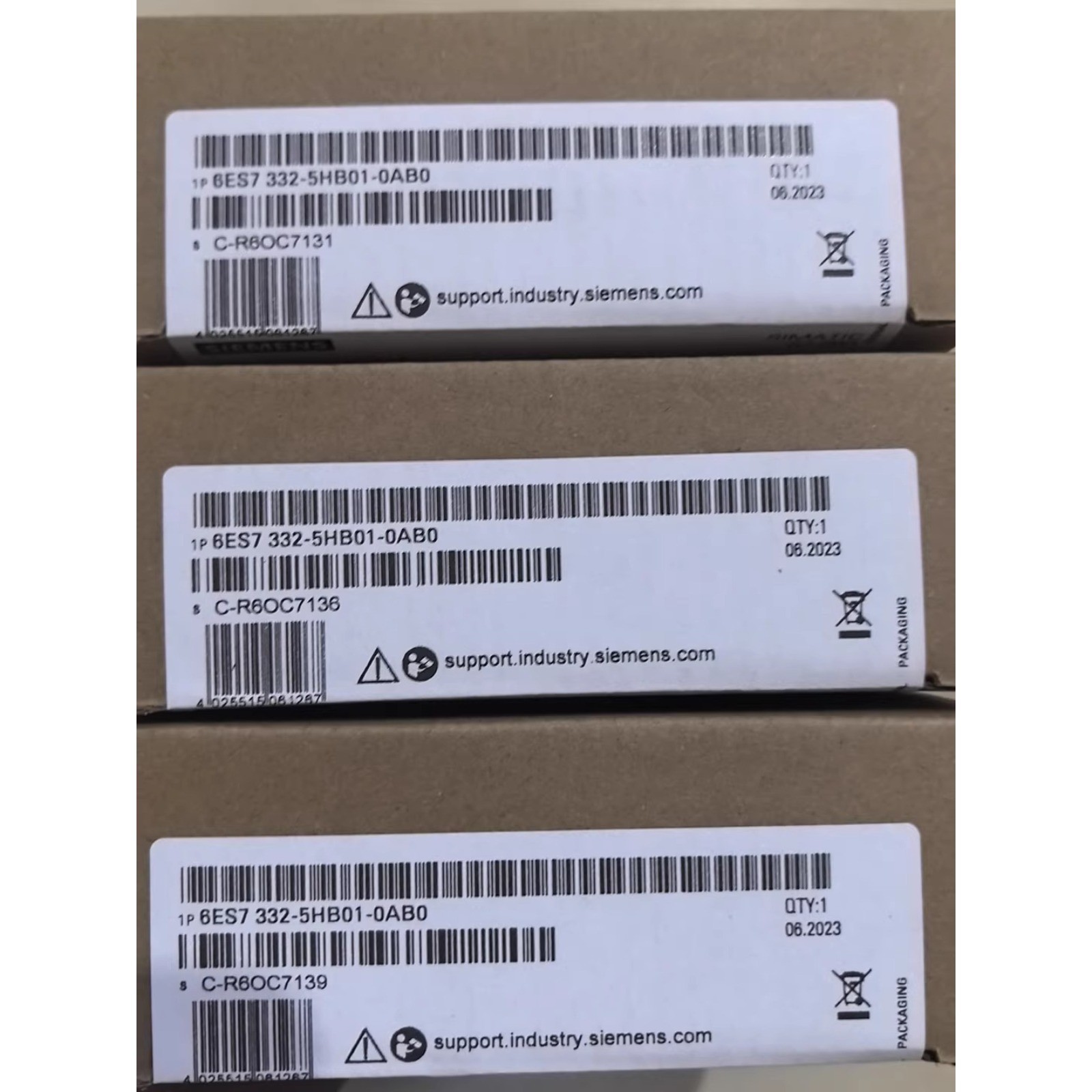 New Siemens 6ES7332-5HB01-0AB0 6ES73325HB010AB0 S7-300 Analog output SM 332