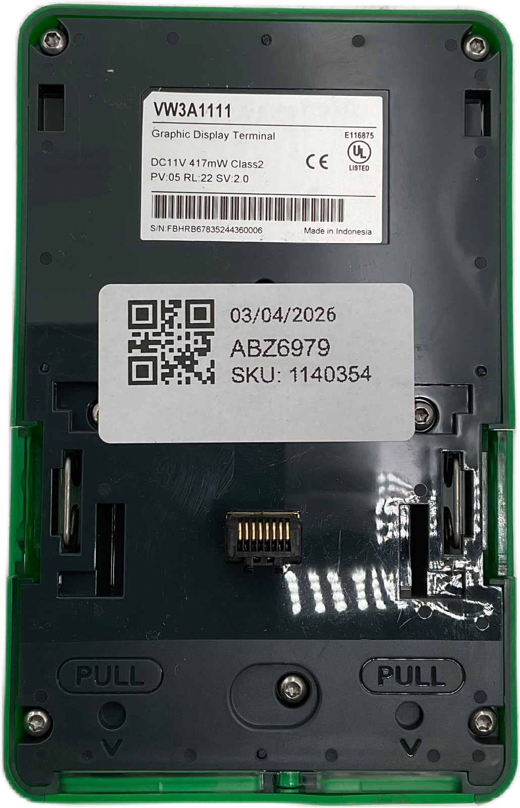 Schneider Electric VW3A1111 PLC Microprocessor Graphic Display Terminal