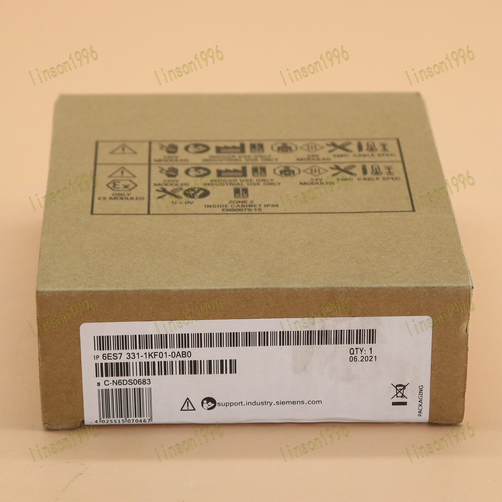 1pc New Siemens 6ES7331-1KF01-0AB0 6ES7 331-1KF01-0AB0 PLC Module DHL SHIP