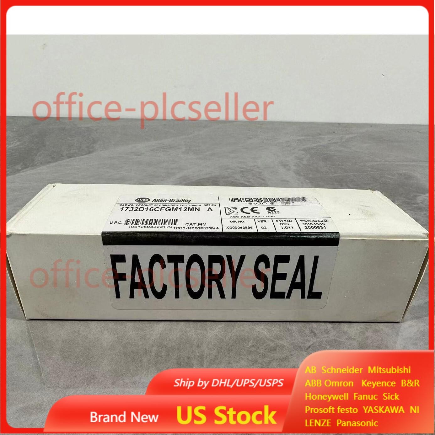 New Allen Bradley ArmorBlock 16 Point Configurable 1732D-16CFGM12MN