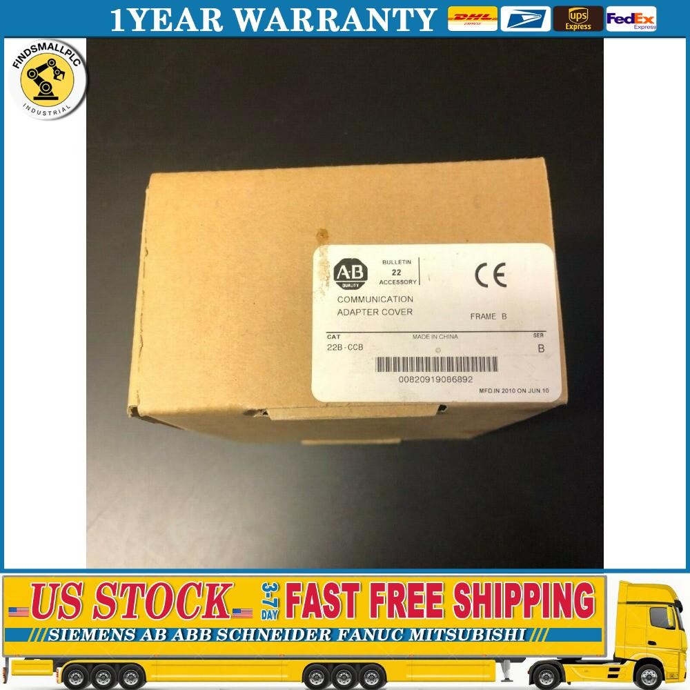 AB Communication Adapter Cover 22B-CCB NEW IN BOX 1PC 22BCCB US Free Tax