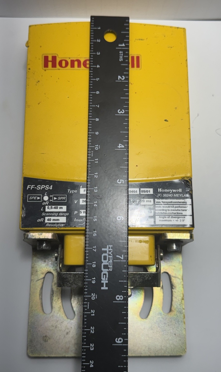 Honeywell FF-SPS4 FF-SPR44CR2 Safety Light Curtain Sensor Scanner-Untested
