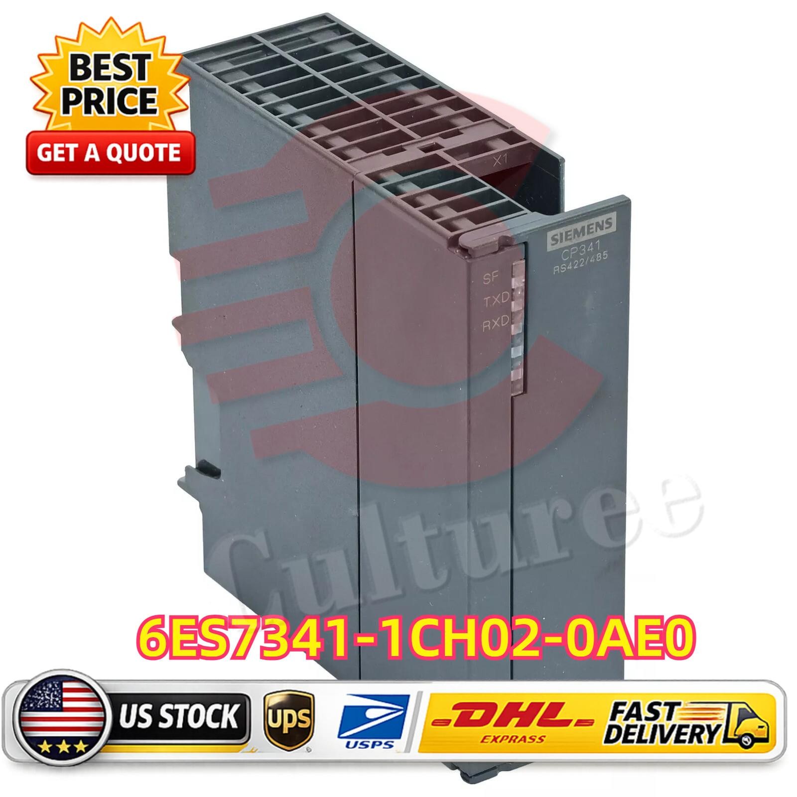 New Siemens 6ES7 341-1CH02-0AE0 6ES7341-1CH02-0AE0 SIMATIC S7-300 CP 341