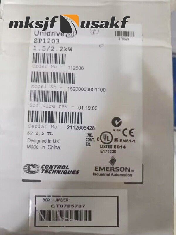 1PC FOR Emerson Nidec SP1203 Control Techniques Unidrive Inverter Free shipping