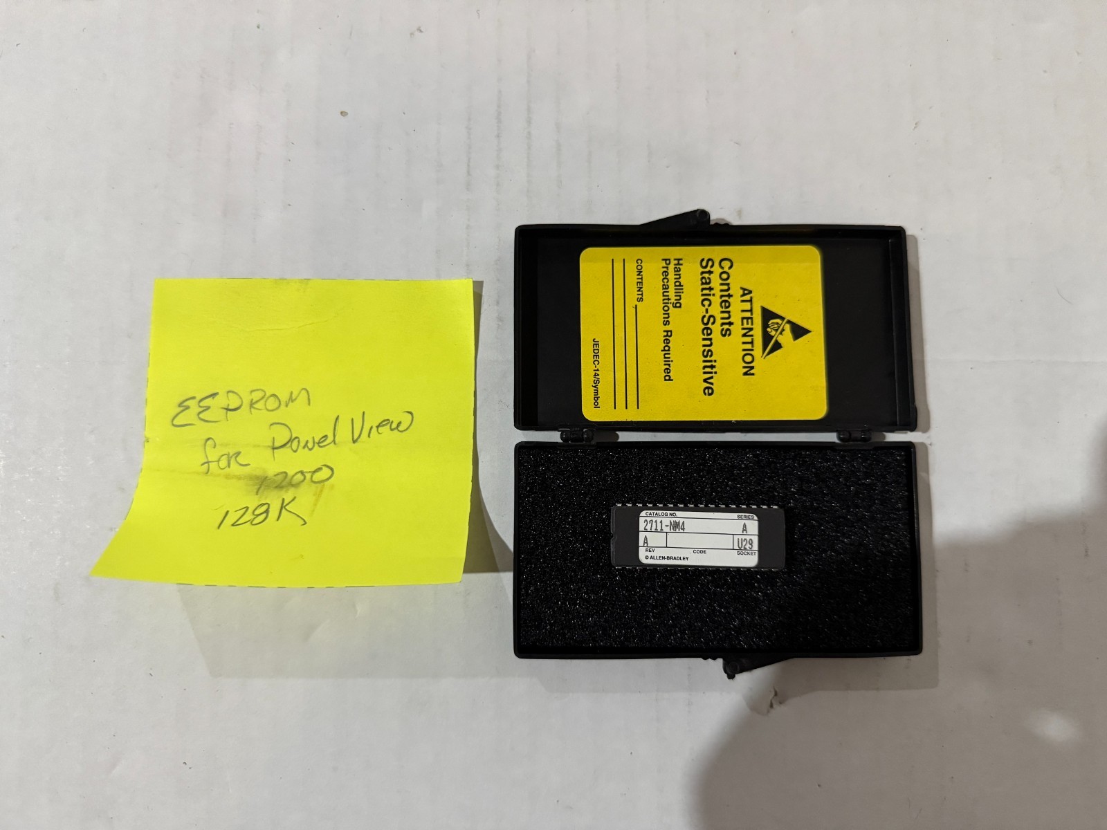 Allen Bradley 2711-NM4 Series A EEPROM Memory Chip