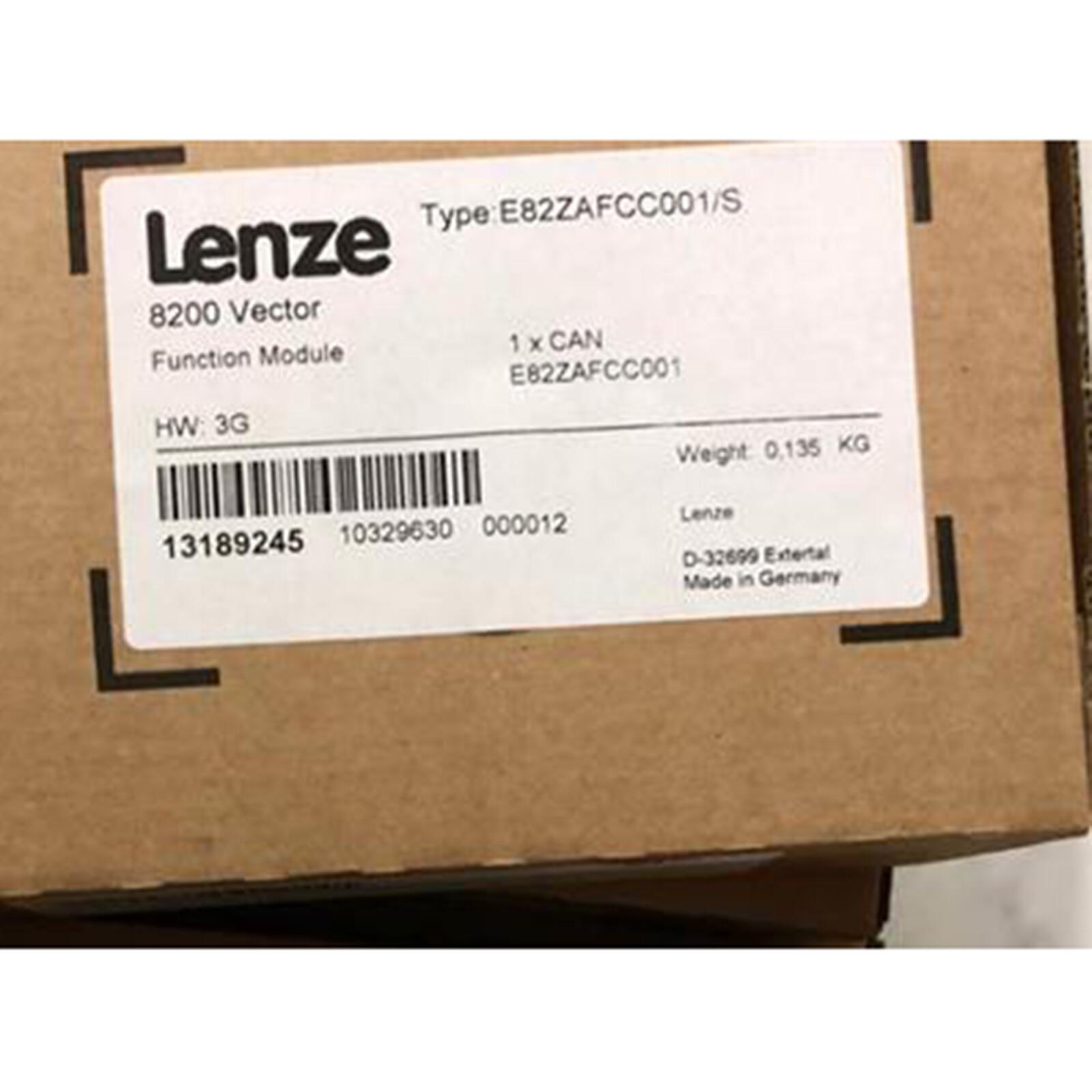 LENZE E82ZAFCC001 Frequency Converter Module New One Expedited Shipping
