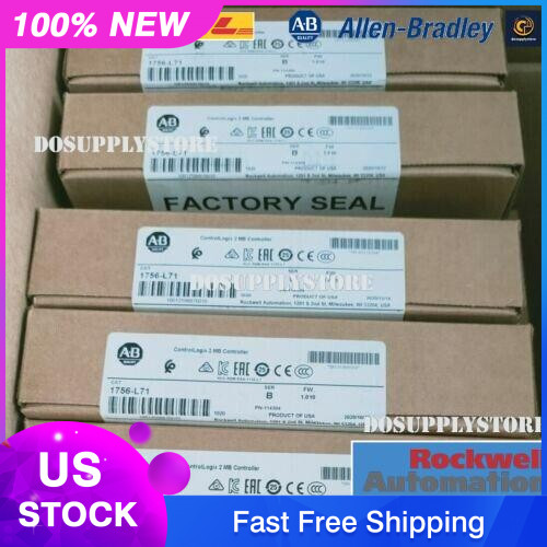 New Sealed 1756-L71 Allen Bradley ControlLogix 2MB Controller PLC 1756L71