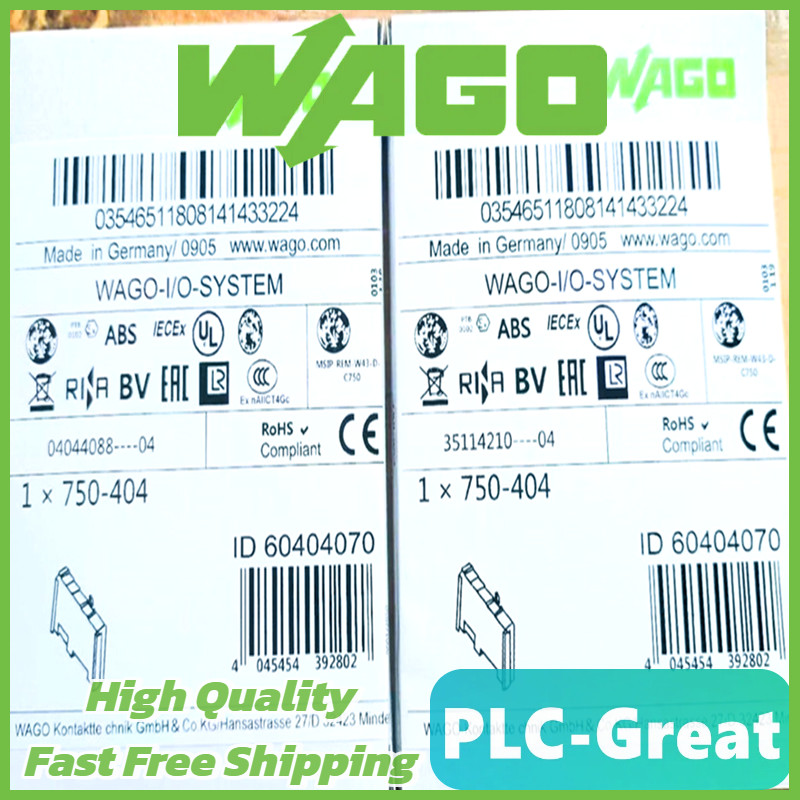 1PC WAGO 750-404 EXPEDITED SHIPPING #V5PLC Top-Seller