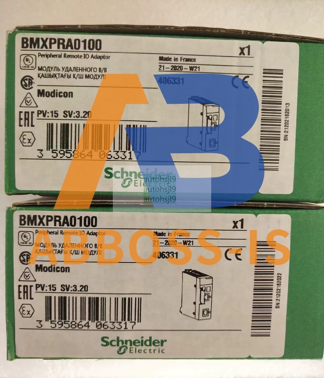 New In Box BMXPRA0100 Modicon BMXPRA0100