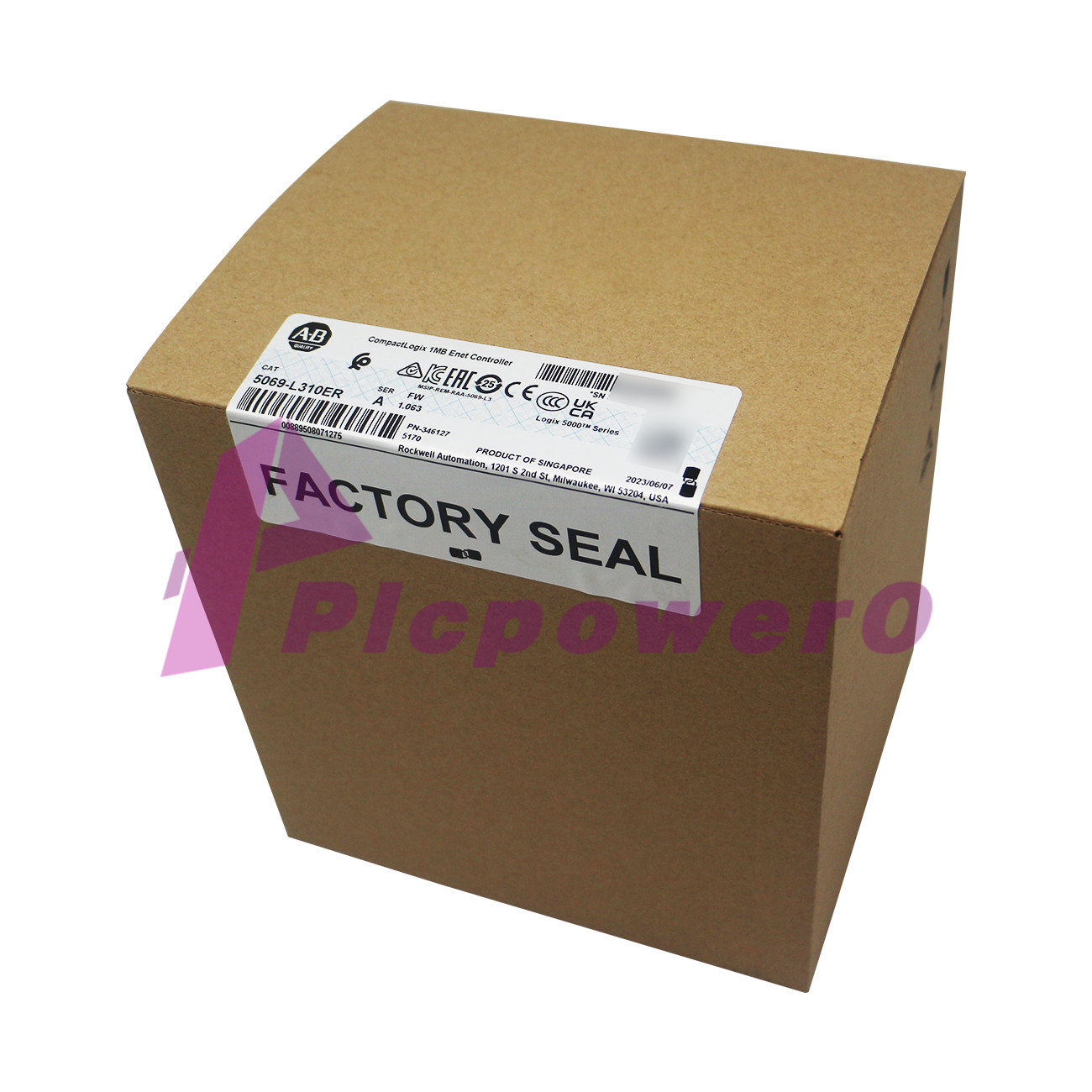 New Allen Bradley 5069-L310ER CompactLogix 5380 1 MB User Memory Controller