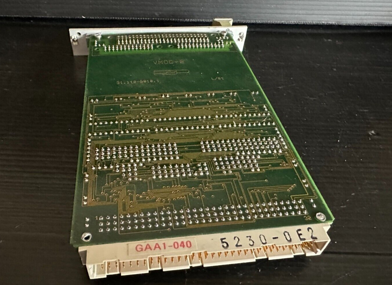 SIEMENS PEP VMOD2 PCU MODULAR BOARD, DAC, 31.112-2010, A4552-A1, 8-CHANNEL