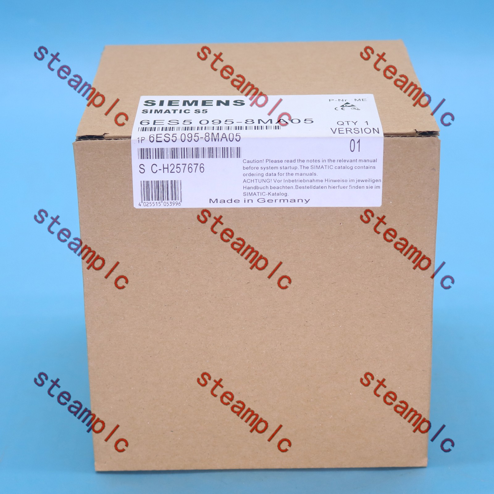 NEW SIEMENS 6ES5 095-8MA05 6ES5095-8MA05 Programmable Controller ship DHL