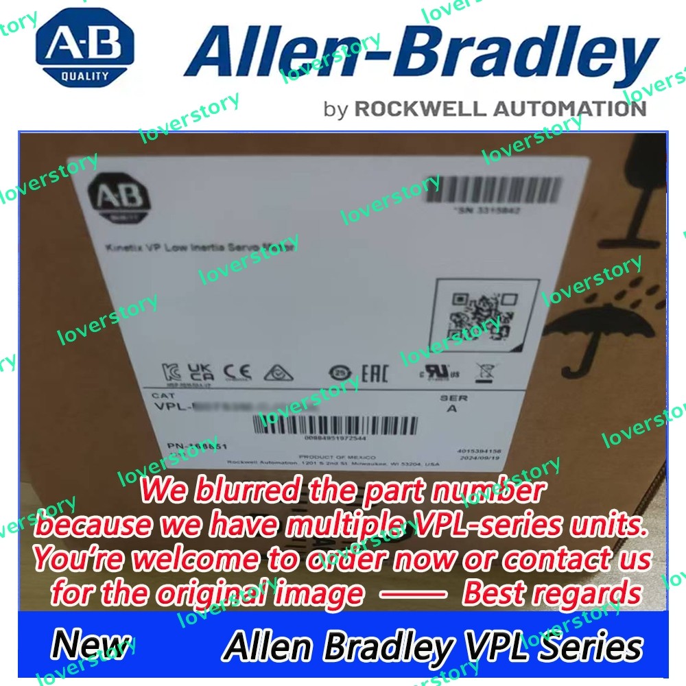 VPL-A1001M-CJ12AS Brand New AB Servo Motor VPL Series In Stock