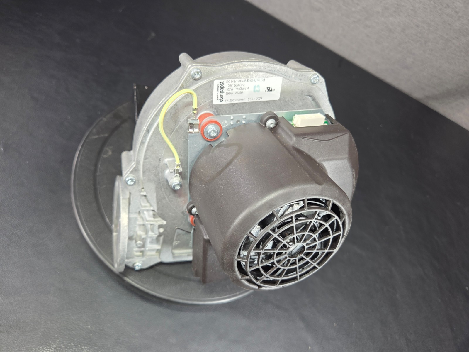 Ebmpapst RG148/1200-3633-010312-103 Combustion Blower 115/120V AC 50/60Hz 300W