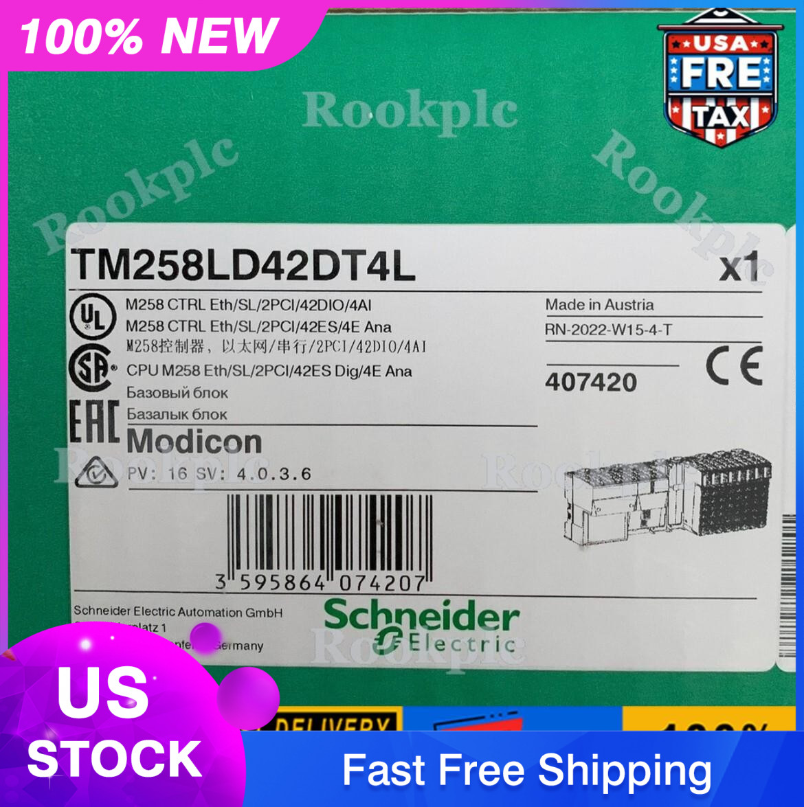 For NEW Schneider TM258LD42DT4L PLC programmable contro Original and authent