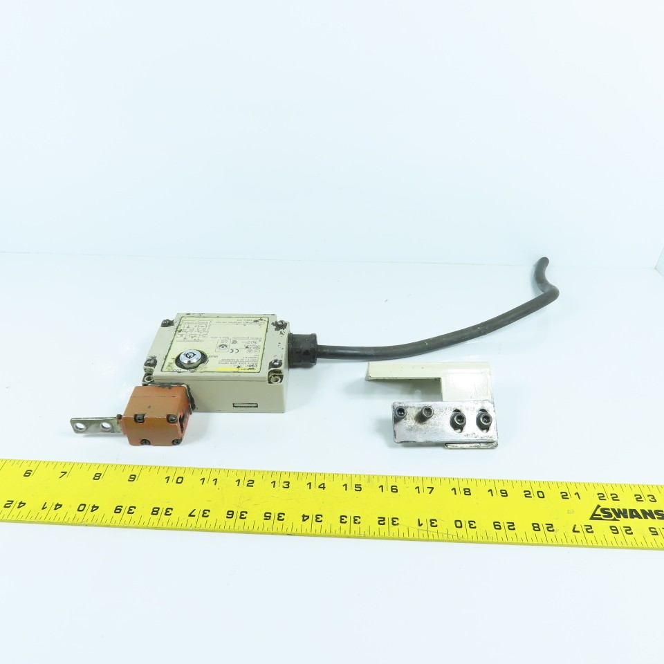 Omron D4BL-2CRA 24VDC Safety Door Gate Guard Interlock Switch W/ Mount