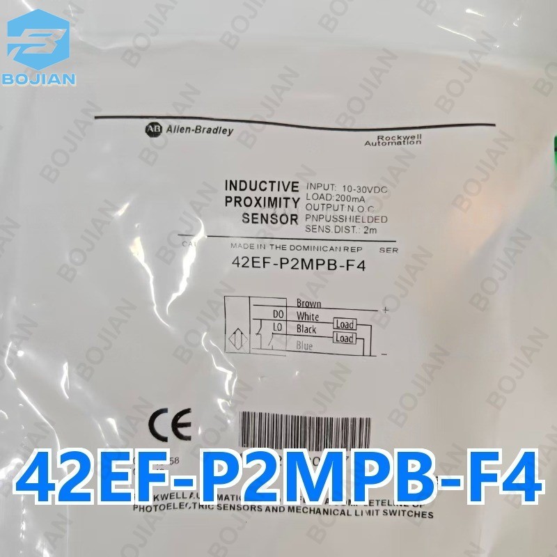 42EF-P2MPB-F4 AB 1 PCS NEW Allen Bradley 42EF-P2MPB-F4 Photoelectric Switch