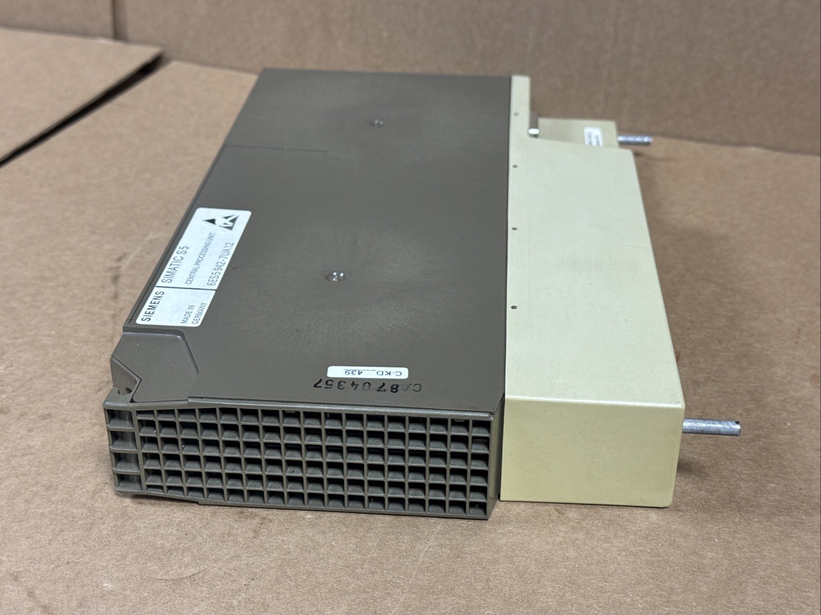 Siemens 6ES5 942-7UA12 S5 Central Processing Unit Module WARRANTY FAST SHIPPING