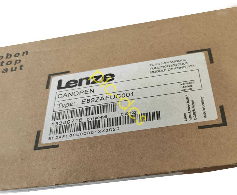 1PCS E82ZAFUC001 LENZE E82ZAFUC001 Servo Panel Brand new Fedex or DHL