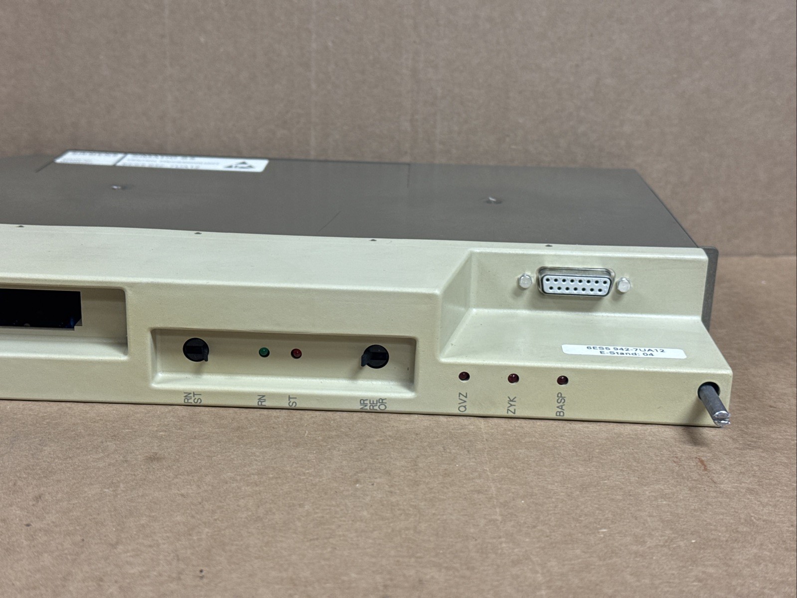 Siemens 6ES5 942-7UA12 S5 Central Processing Unit Module WARRANTY FAST SHIPPING