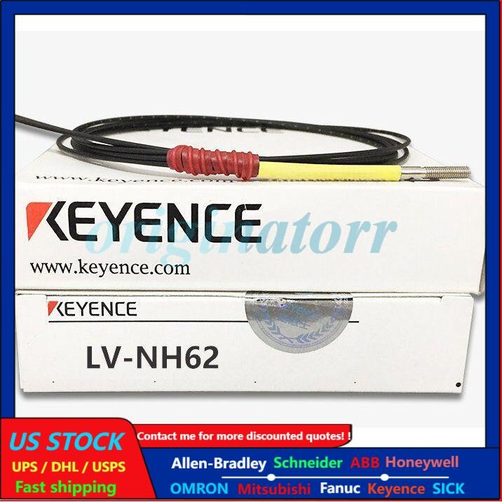 one NEW in box Keyence LV-NH62 LV-NH62 Laser Sensor US Free TAX US Free TAX