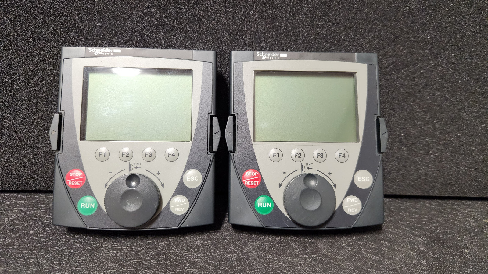 ( 2X ) Schneider Electric VW3A1101 VFD Remote Graphic Terminal Control Keypad