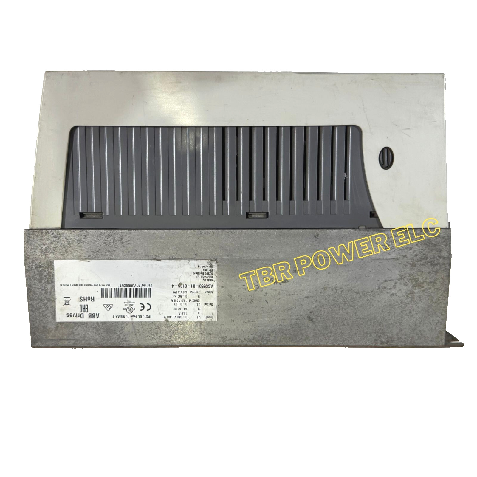 ABB ACS550-01-012A-4 VFD Inverter Drive 5.5KW 3Phase 380-480VAC Motor Controller