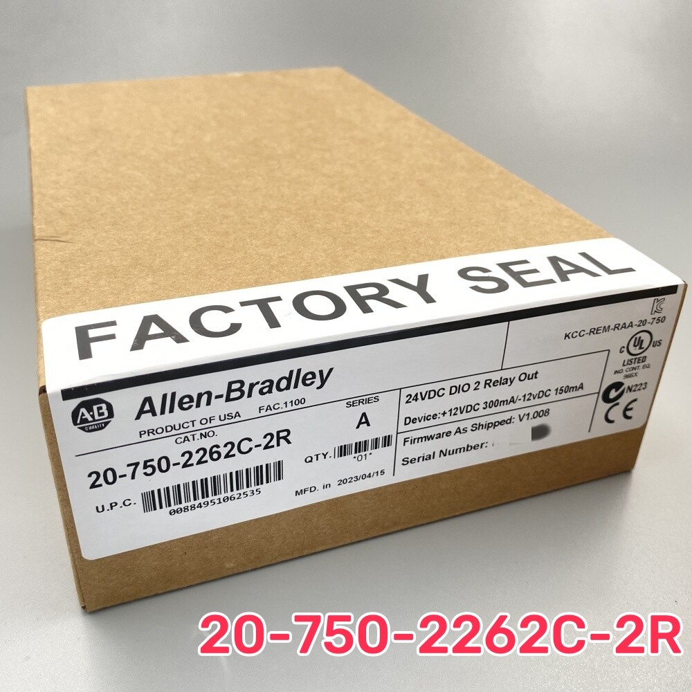 20-750-2262C-2R Allen Bradley 750 24VDC 2023 AB New Factory Sealed Free Ship