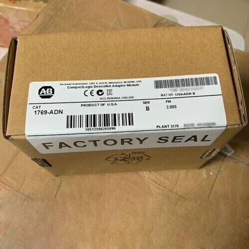 Factory Sealed 1769-ADN SER B CompactLogix DeviceNet Adaptor Module US Free Tax