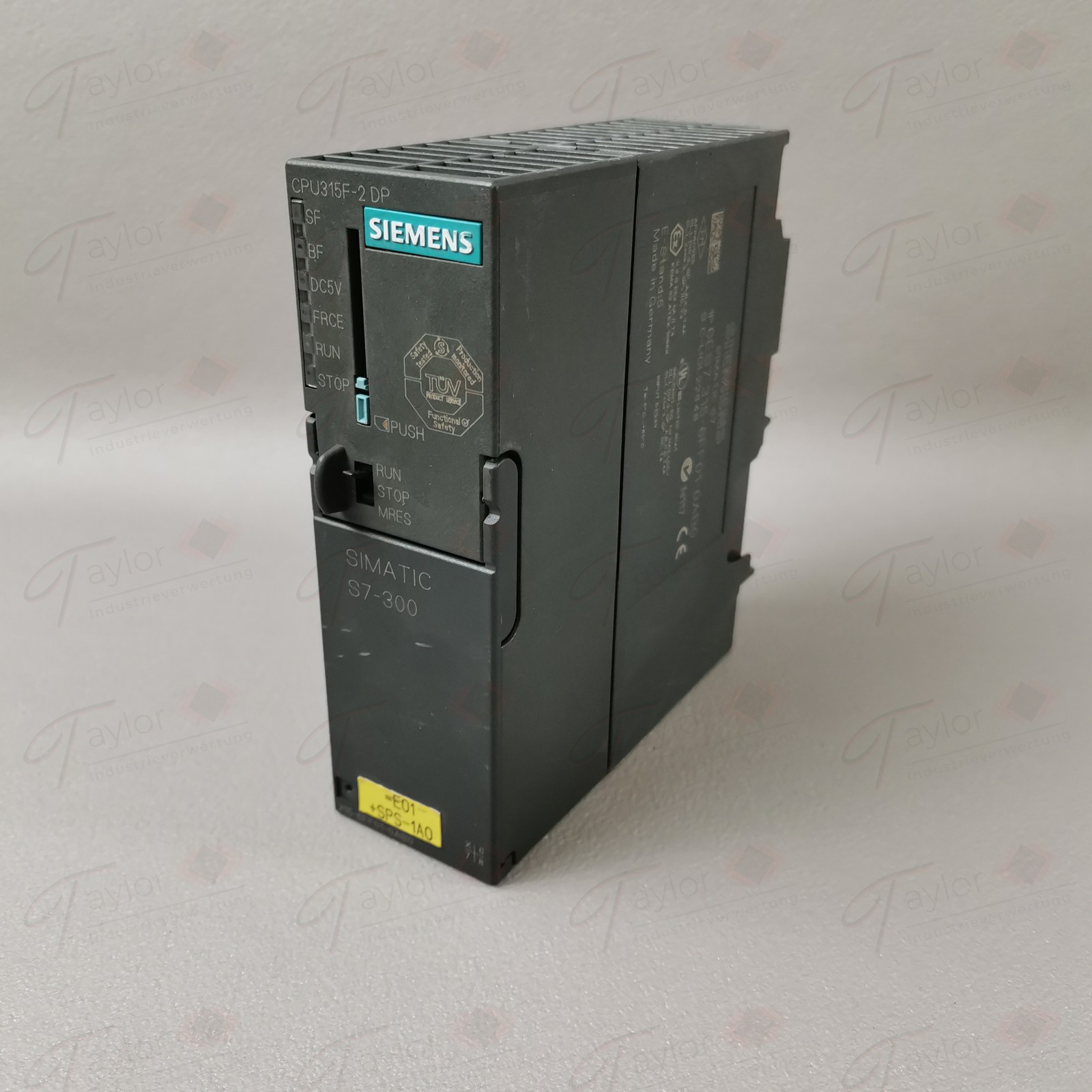 Siemens 6ES7 315-6FF01-0AB0 / 6ES7315-6FF01-0AB0 with breaks
