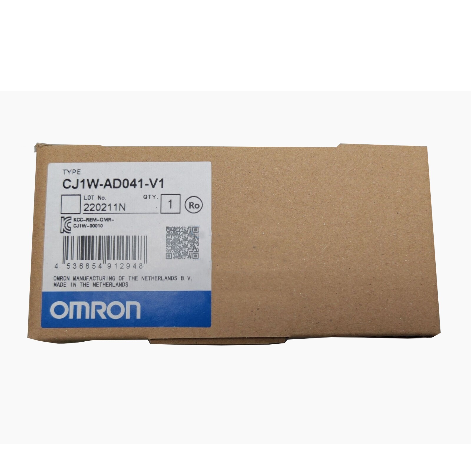 CJ1W-AD041-V1 NEW OMRON PLC Processor Module CJ1WAD041V1