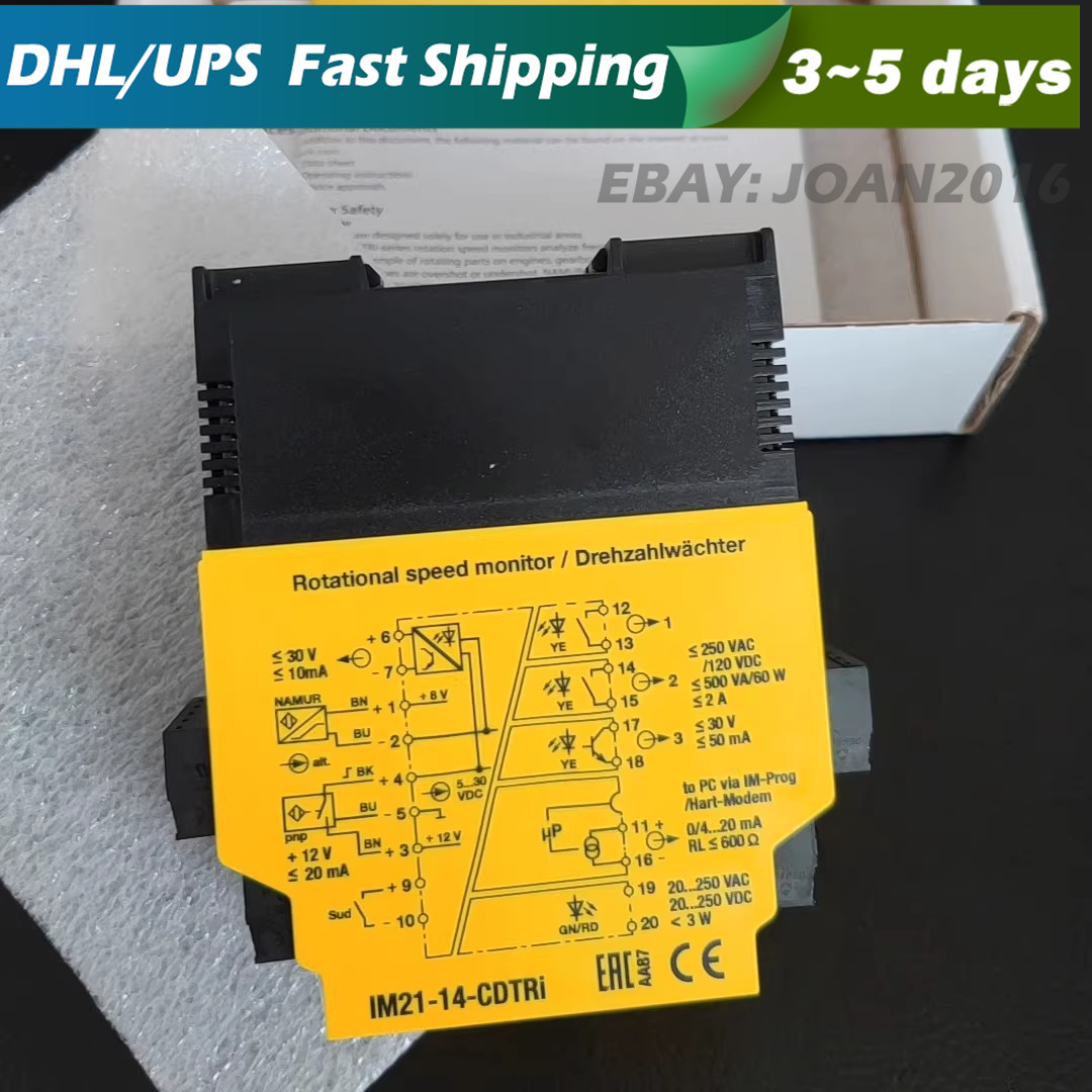 New In Box TURCK IM21-14-CDTRI Rotation Speed Monitor