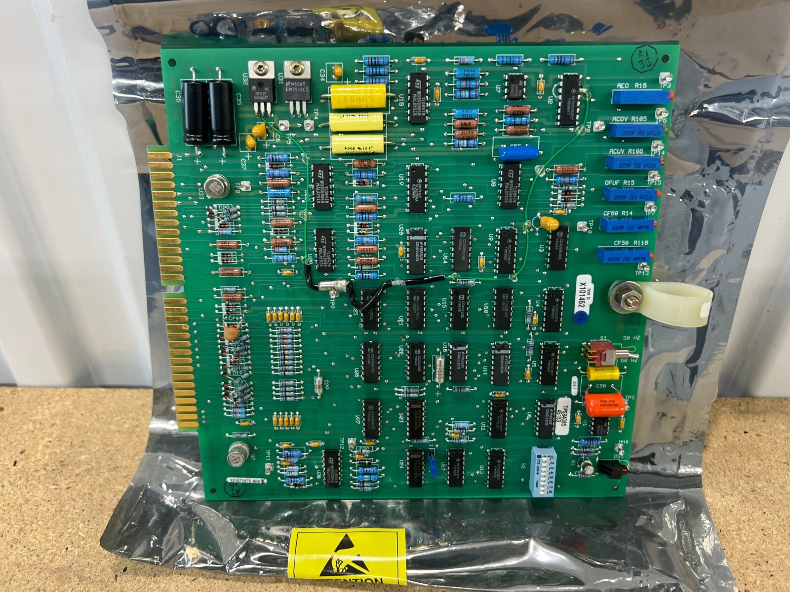 EXIDE A13A1HT, Annunciation 1 Circuit Board, 118302766-B, 101072970 REV E