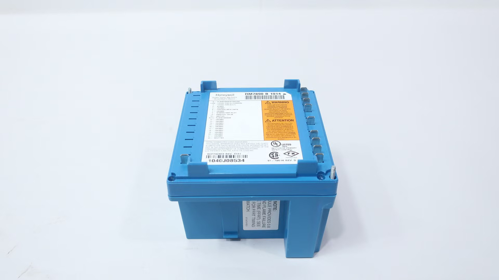 Honeywell RM7890 B 1014 Burner Control 120v-ac