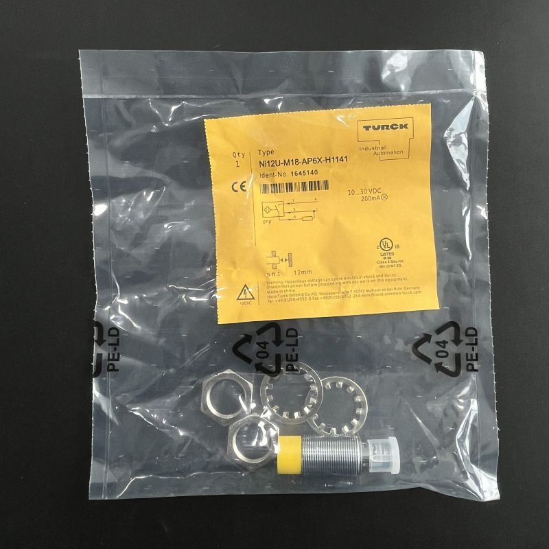 For Turck Inductive Proximity Switch Sensor NI12U-M18-AP6X-H1141 10-30VDC 200mA