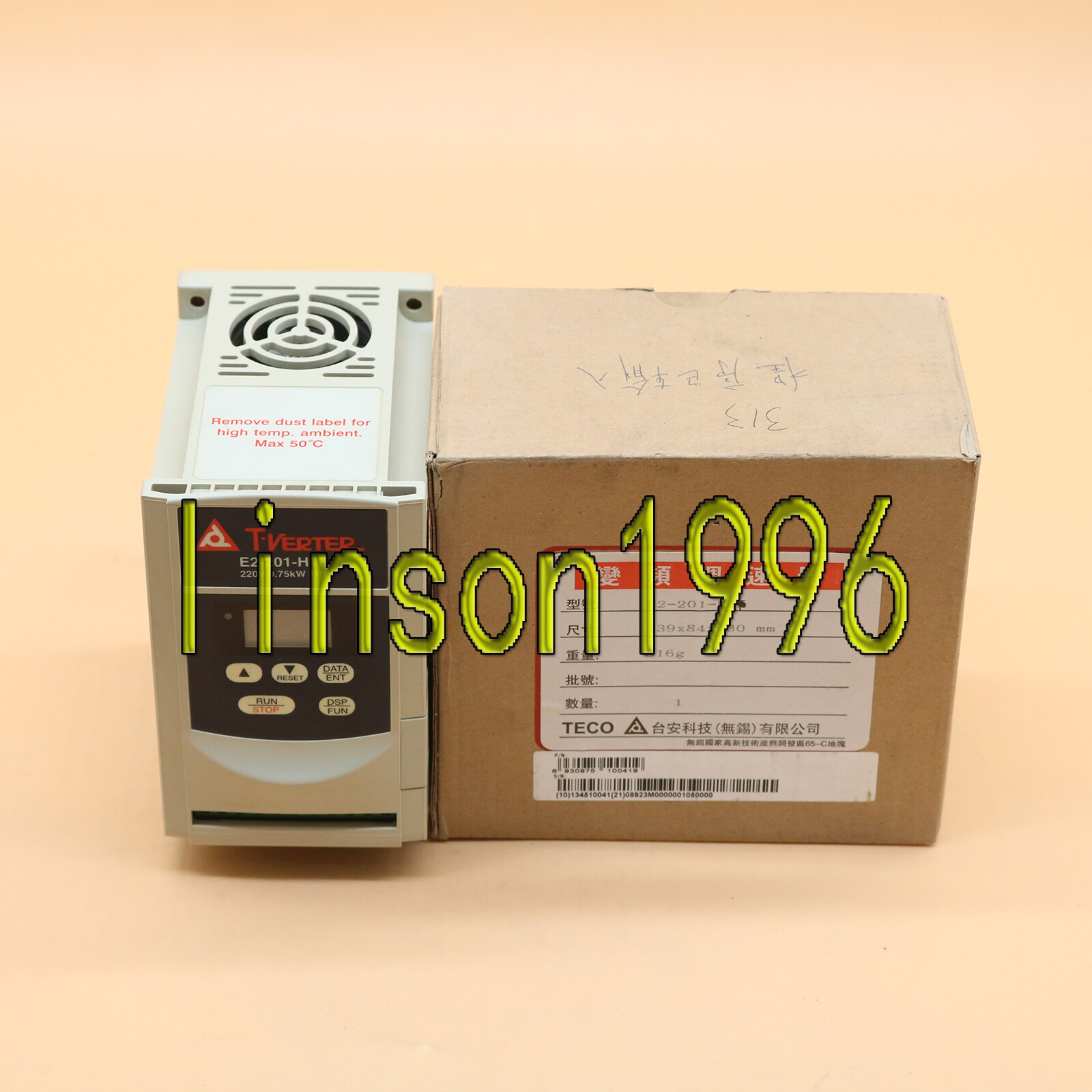 1PC New TECO INVERTER E2-201-H1F E2201H1F In Box One year warranty