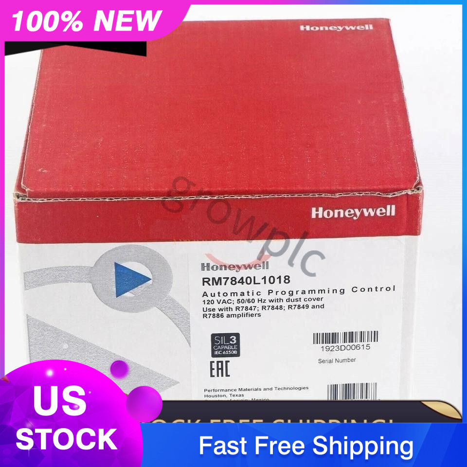 New Honeywell RM7840L-1018 Burner Control RM7840L1018 Fast Shipping