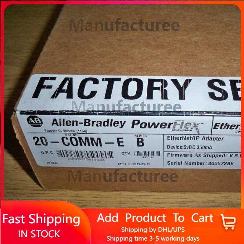 20-COMM-E Allen Bradley EtherNet/IP Adapter Series B Sealed 20COMME US Free Tax