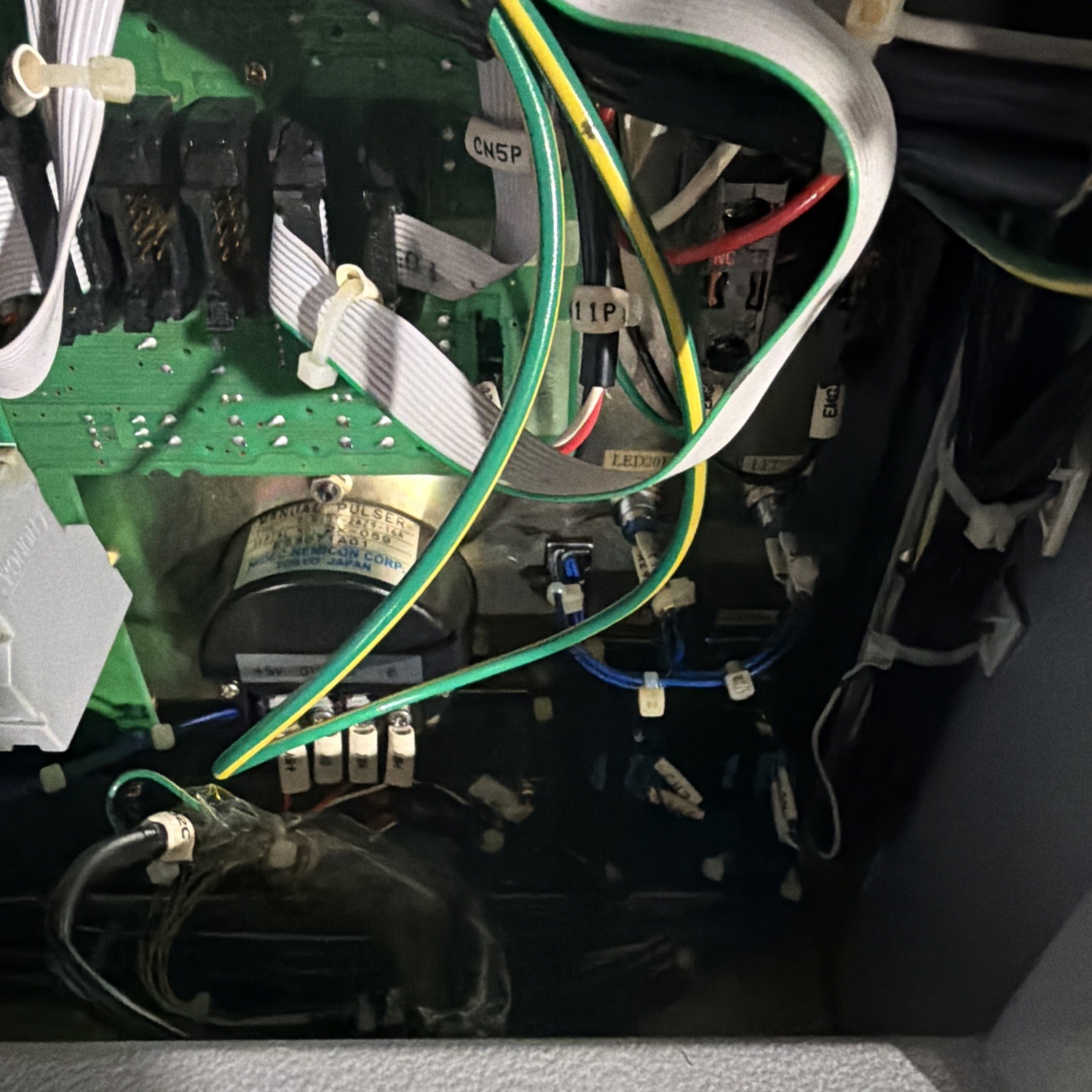 Used Mori Seiki MSX-501 complete pendant with KS-6MSL01A and fanuc A20B-2002-052