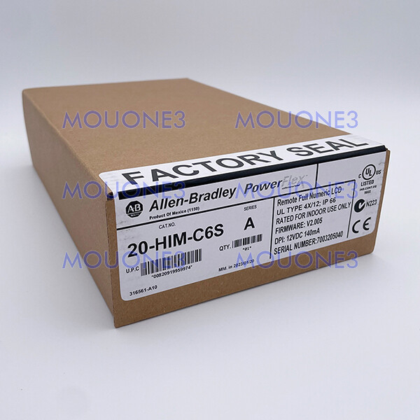 Brand New ALLEN BRADLEY 20-HIM-C6S Panel Mount LCD HIM Fast Shipping
