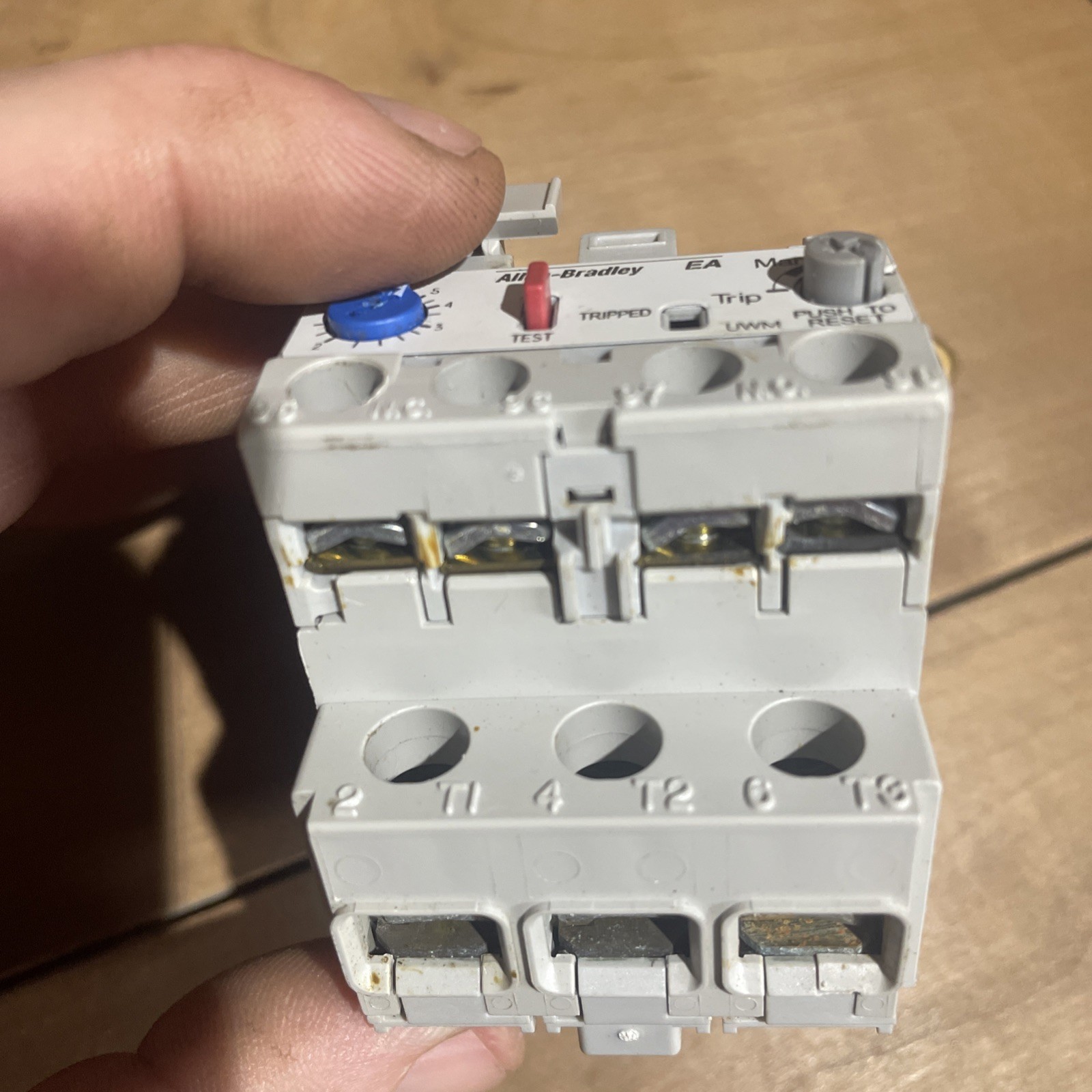 Allen Bradley 193-EA1EB Overload Relay 1.6-5a