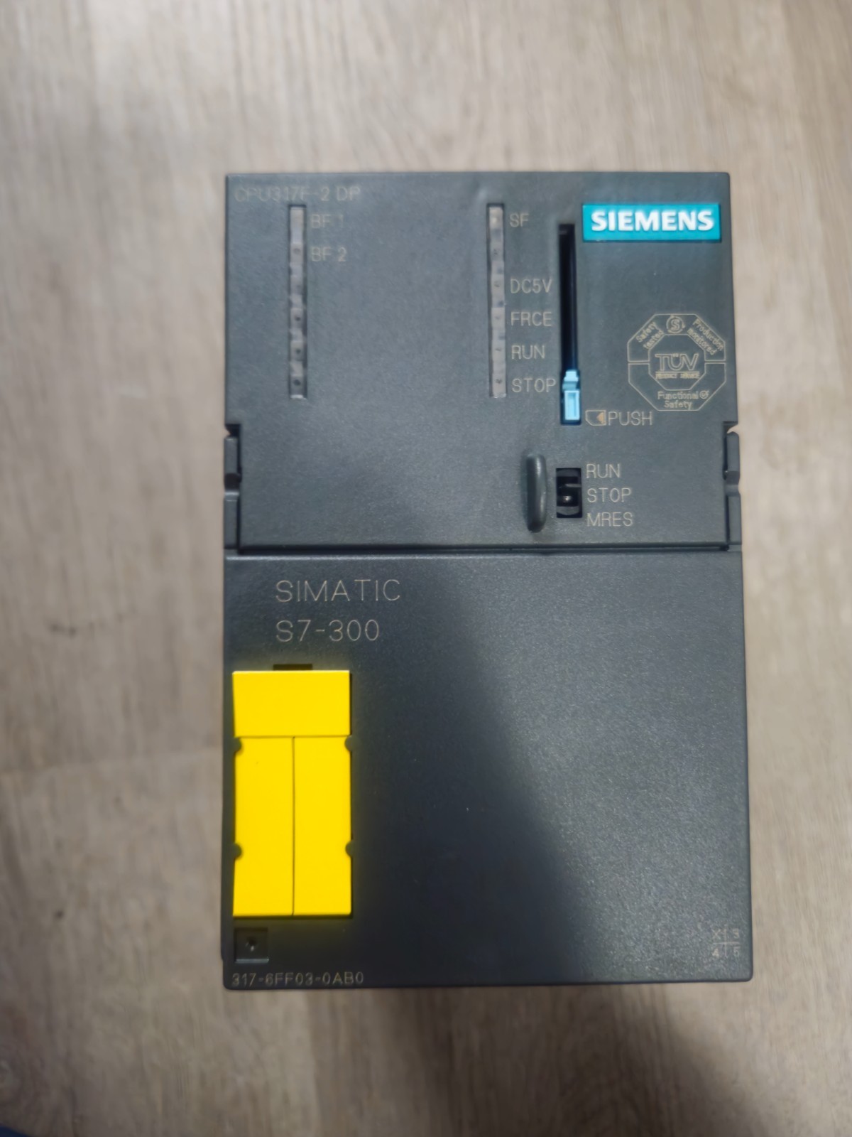 Siemens Simatic S7-300 CPU317F-2DP Central Processing Unit 1P 6ES7317-6FF03-0AB0