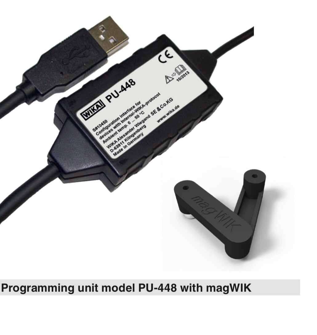 Wika PU-448 Pressure & Temperature Measurement Programming Unit. NEW! EB