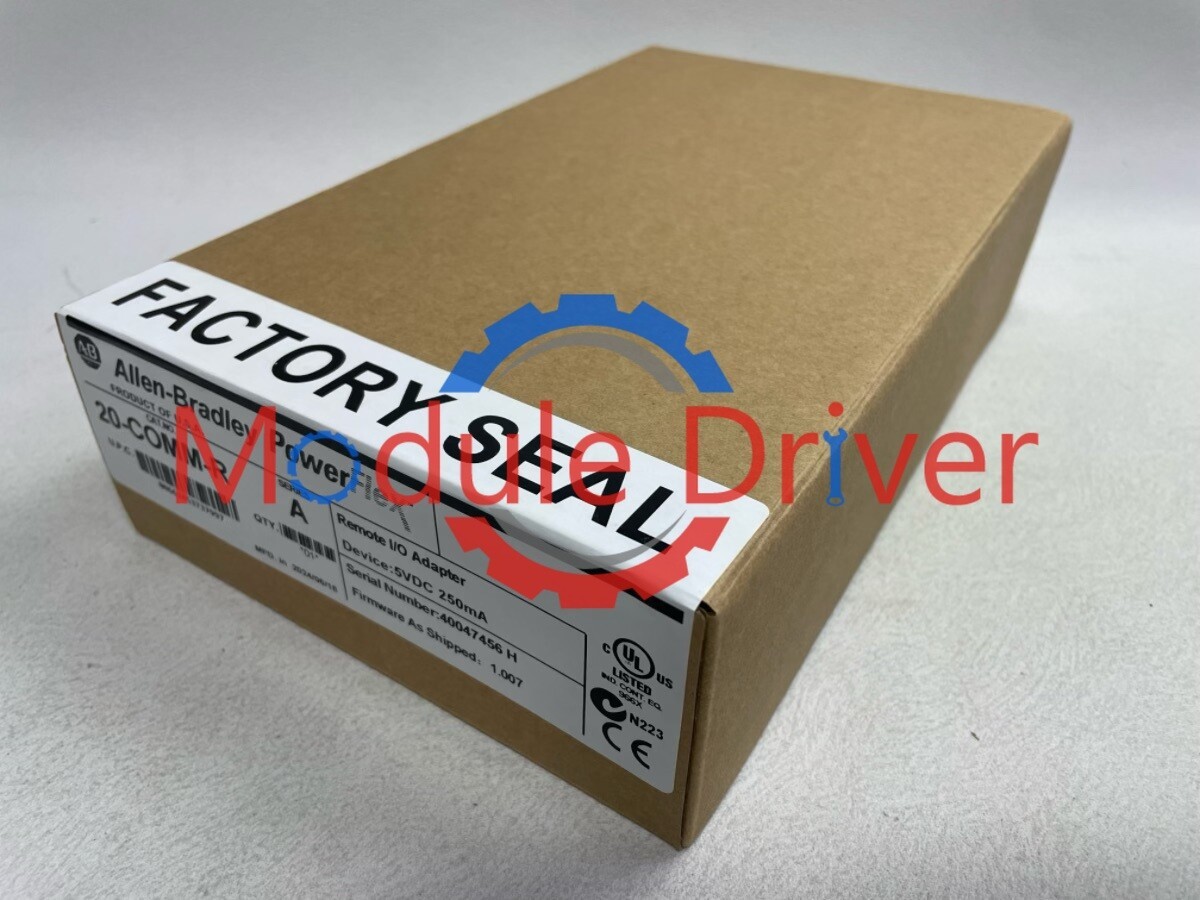 New Factory Sealed AB 20-COMM-R PowerFlex Remote I/O Communication Adapter