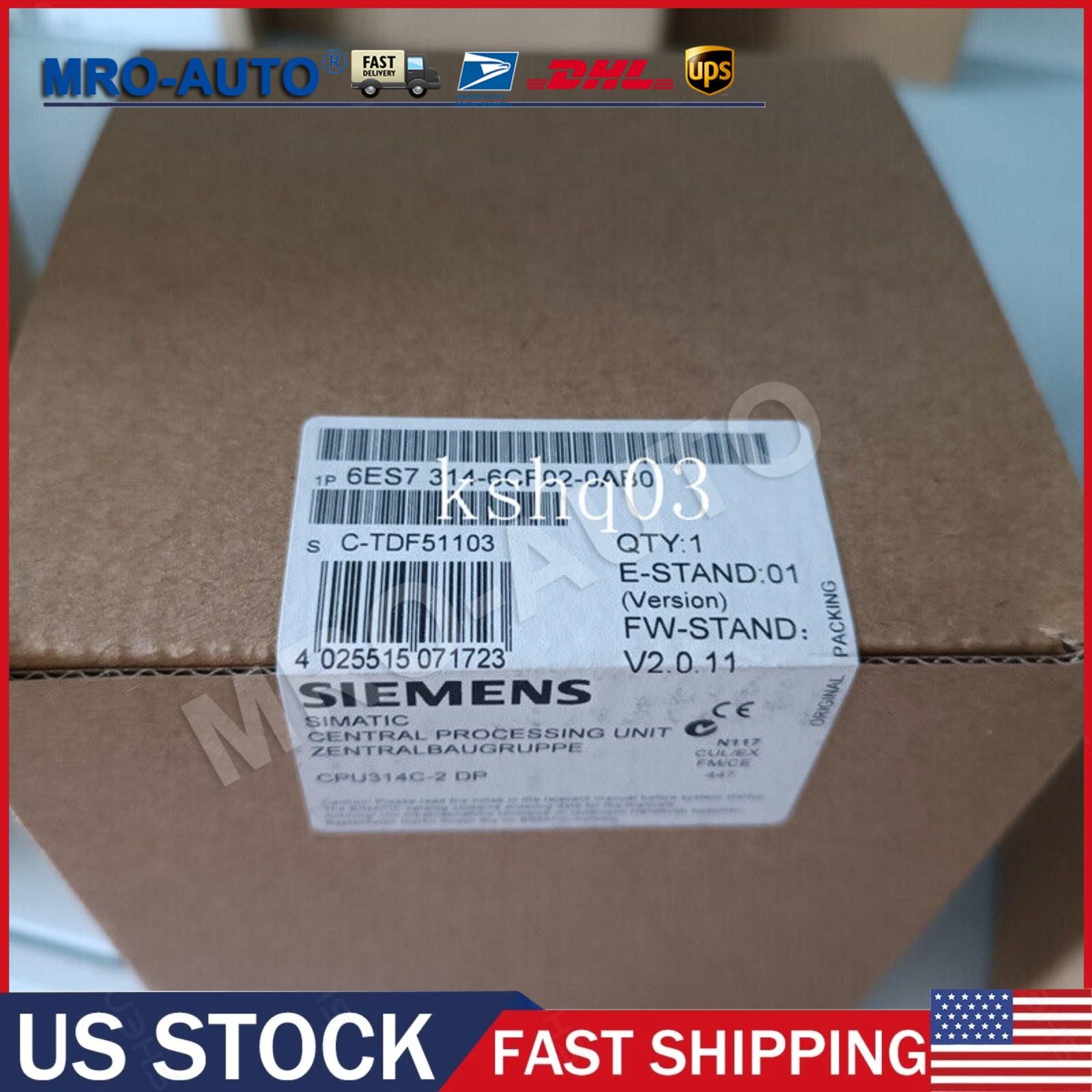 NEW Siemens 6ES7314-6CF02-0AB0 in box 6ES7 314-6CF02-0AB0