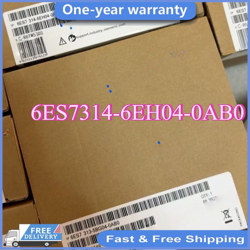 6ES7314-6EH04-0AB0 1PCS New Siemens Module 6ES7 314-6EH04-0AB0 Fast ship