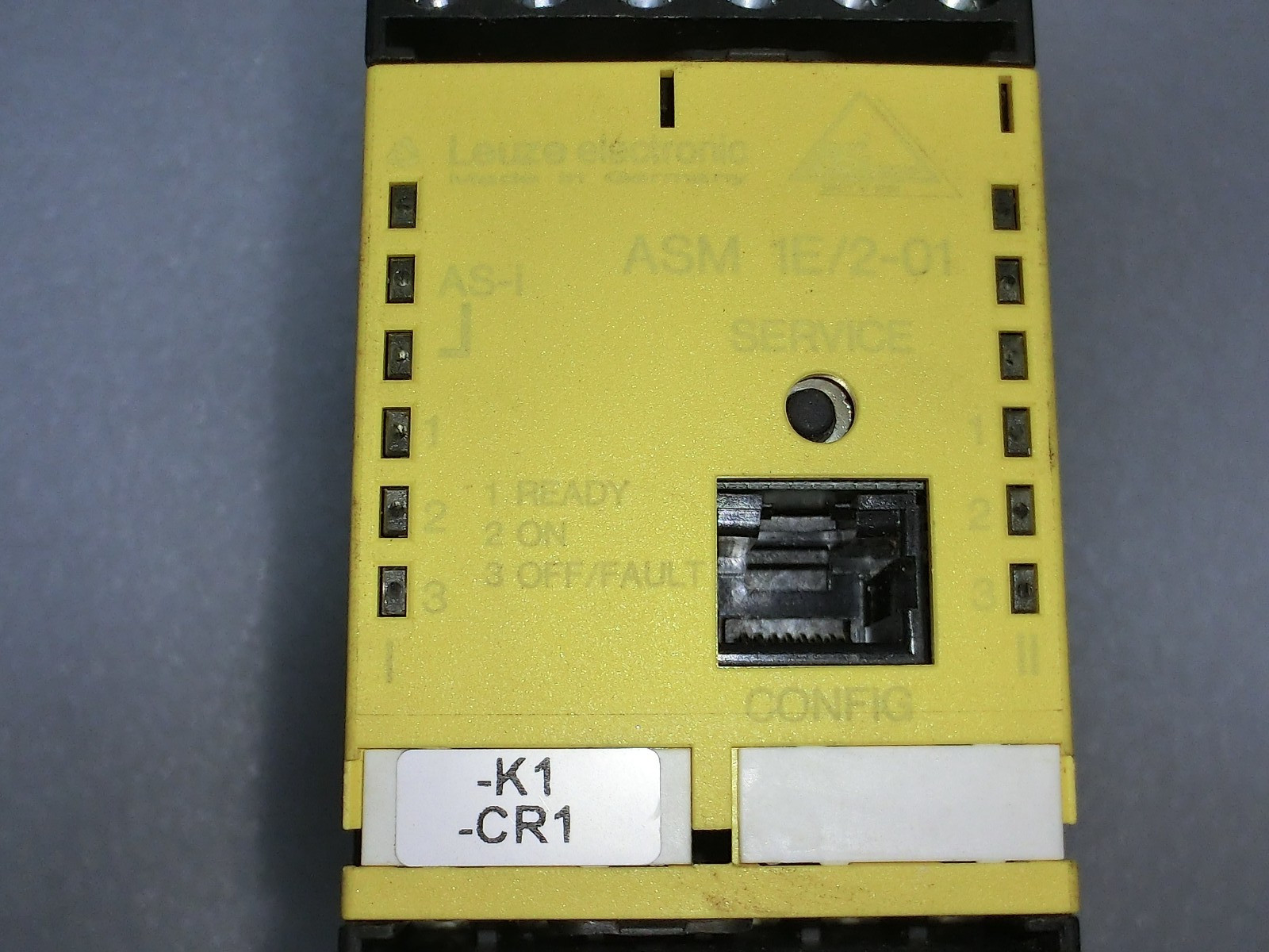 Leuze Electronic ASM1E/2-01 Safety Monitor,24Vdc,Uimp 4KV,Ui 300V,Used,GE+9766