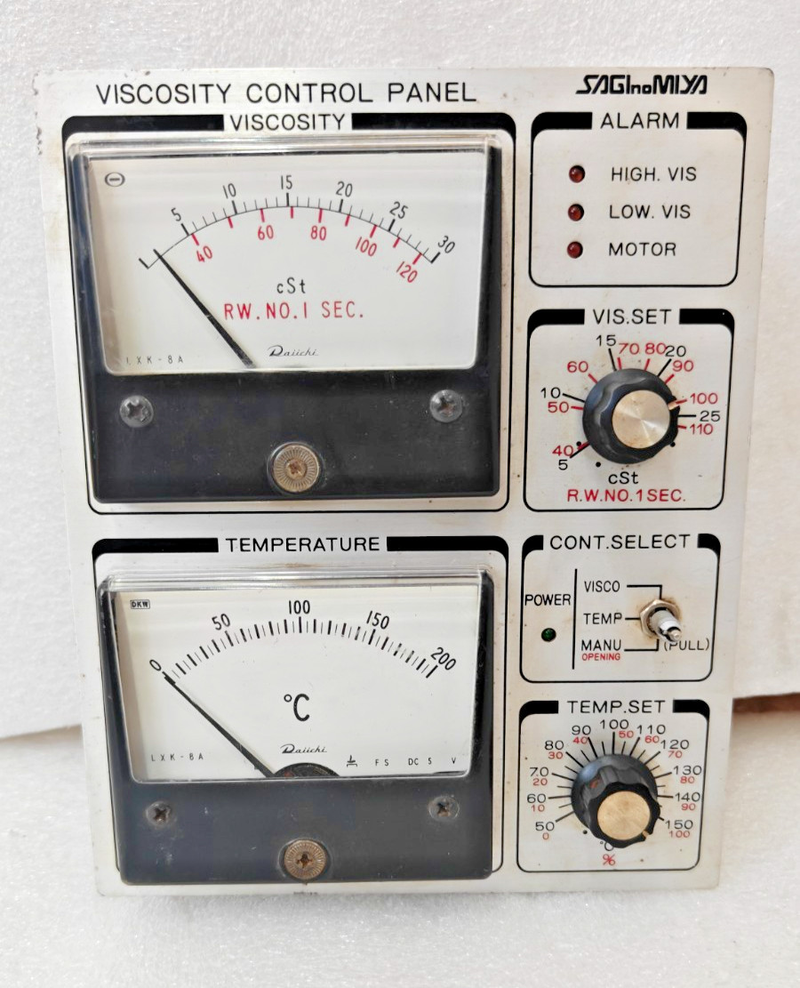 Saginomiya Viscosity Control Panel CE-005 #Fast Shippping